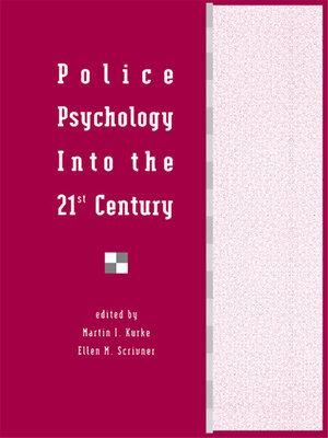 cover image of Police Psychology Into the 21st Century